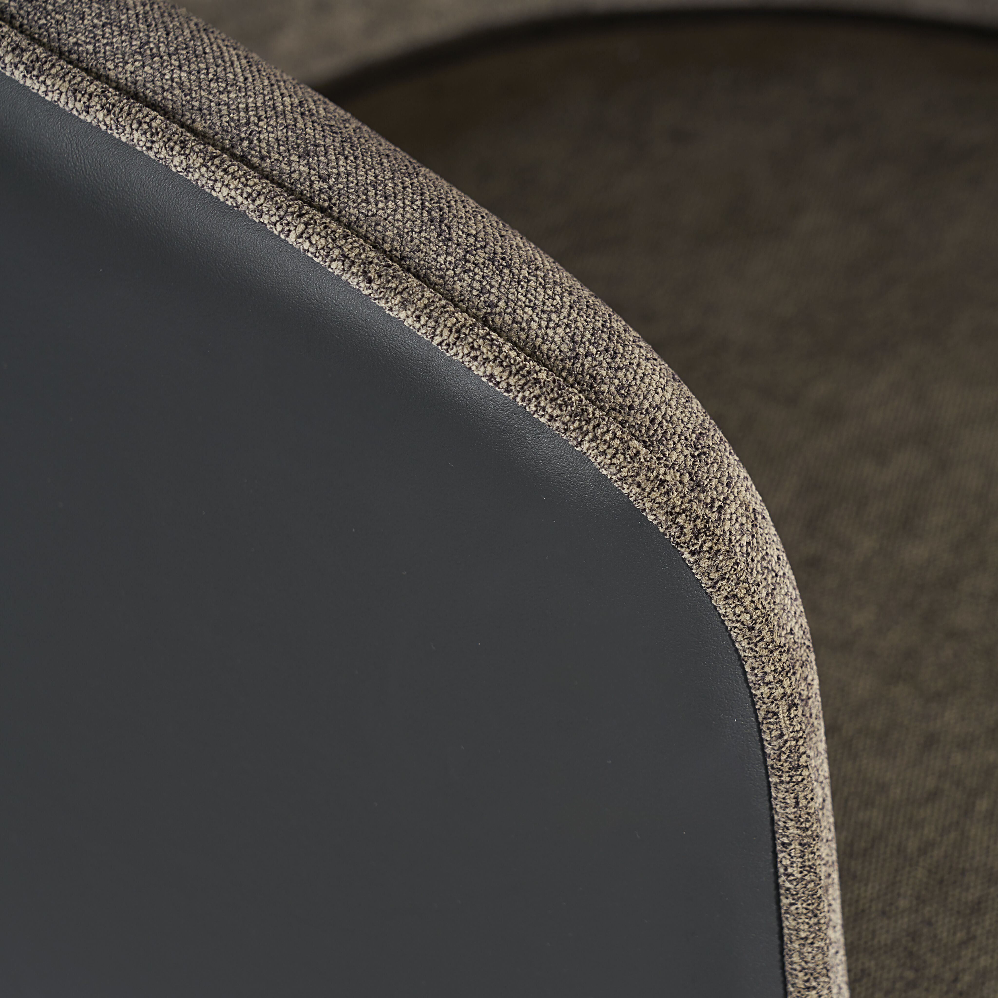 Asher 41.75 inch Sparrow Grey / Napa Black Barstool